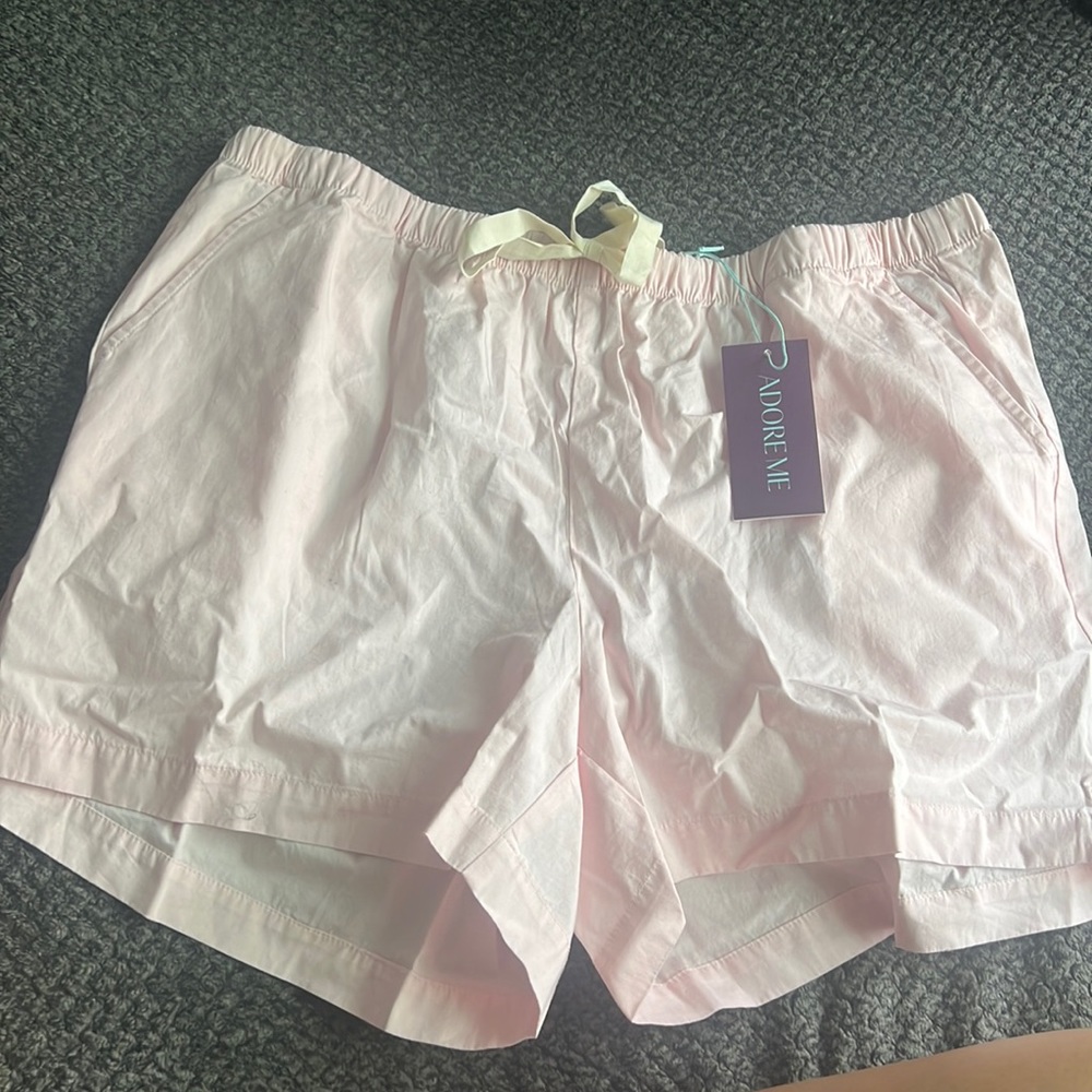 Light pink Adore me pj shorts